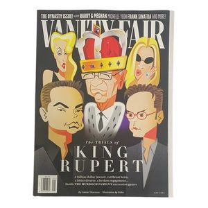 Vanity Fair Magazine May 2023 Trials Of King Rupert Dynasty Issue Harry Meghan
